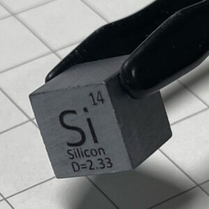 10mm Metal Silicon Cubic Element Periodic Phenotype High-purity Si 6N