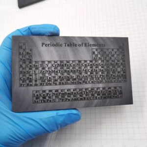 Carbon Element Periodic Phenotype Plate, 99.9% High-purity Metal C