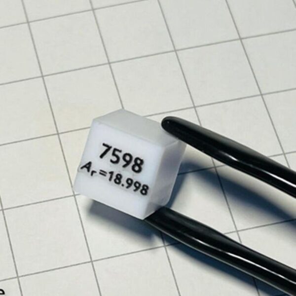 10mm Metal Fluorine Cube, Polytetrafluoroethylene Element F Block - Image 3