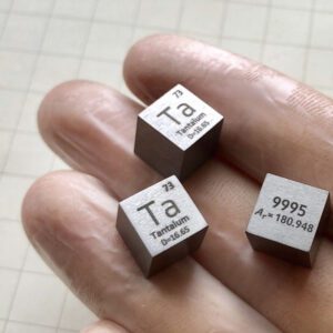 10mm Element Cube of Tantalum