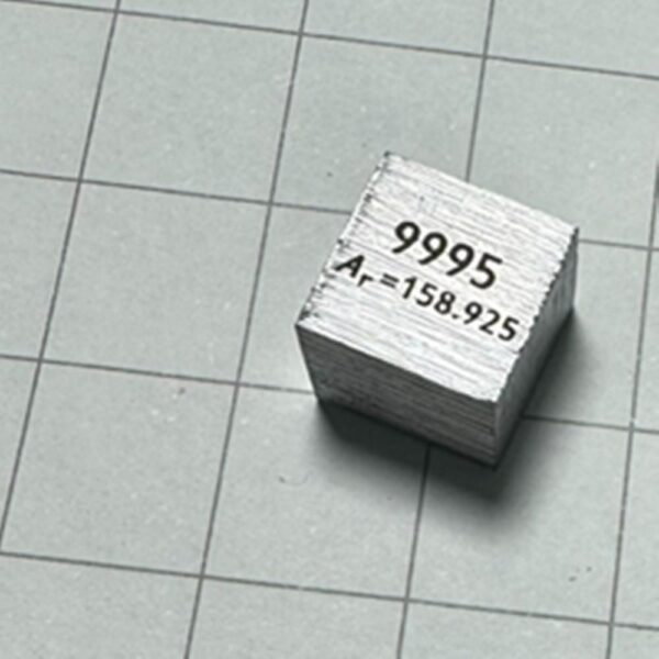 Defective Product 10mm Pure Terbium Cubic, Periodic Phenotype 99.95% High-purity Rare Earth Tb Block - Image 2