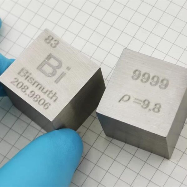 1-inch Metal Bismuth Cube, 99.99% High-purity Element Bi Block - Image 3