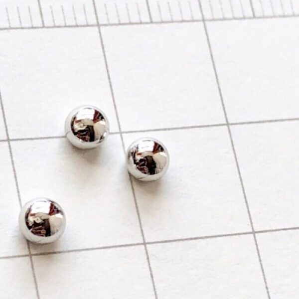 0.5g Platinum Gold Beads, 99.95% High-purity Metal Pt - Image 2