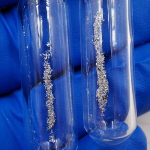 0.1g Glass Sealed CVD Platinum Particles, 99.95% High-purity Precious Metal Pt