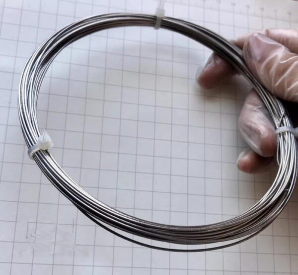 Titanium Wire, Diameter 1mm, Length 1m, 99.9% High-purity Metal Ti - Image 2