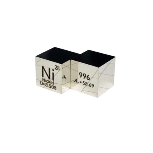 10mm Nickel Cube, 99.6% High-purity Metal Ni Block - Image 3
