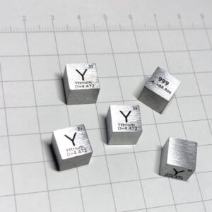 10mm Gadolinium Cube 99.99% Pure Gd Density Metal Cubic for Element Collection