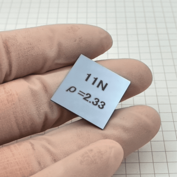 Pure Silicon Square Sheet, Carving Cycle Phenotype 11N Metal Si - Image 2