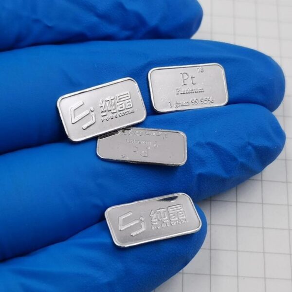 1g Pure Platinum Gold Bar, 99.95% High-purity Precious Metal Pt - Image 2
