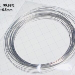Pure Palladium Wire, Diameter 0.5mm, Length 5cm, 99.99% High-purity Metal Pd