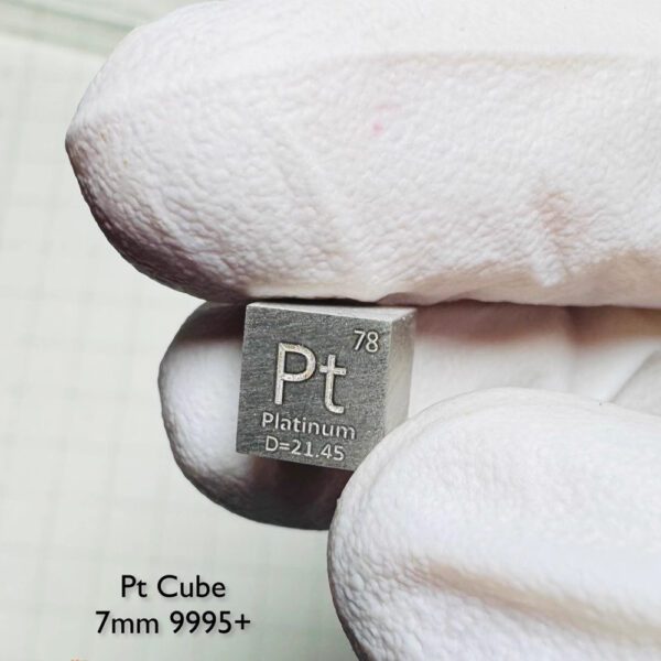7mm Metal Platinum Cubic Element Periodic Phenotype High-purity Pt 99.95% - Image 4