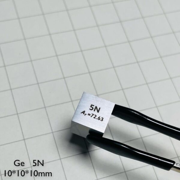 10mm Germanium Cube, 99.999% High-purity Metal Ge Block - Image 2