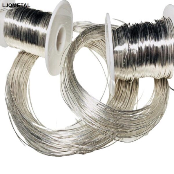 Pure Silver Wire, Diameter 1.1mm, Length 1m, 99.99% High-purity Metal Ag - Image 2