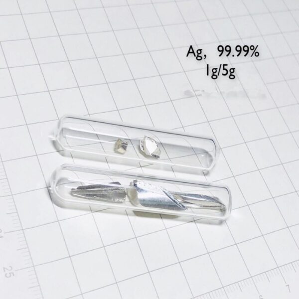 Glass Sealed Bright Silver Cut Block High-purity Ag 99.99% - Image 3