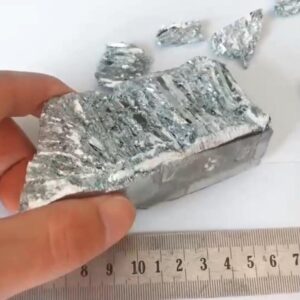 1kg Zinc Block, 99.995% High-purity Metal Zn