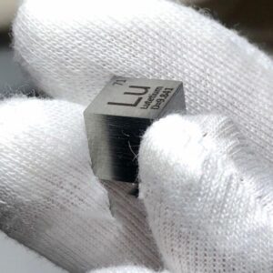 10mm Lutetium Cubic, 99.95% High-purity Metal Lu Block