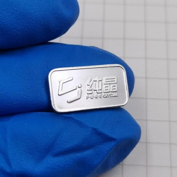 1g Silver Sheet Mirror Polished Element Periodic Table Engraving Ag 99.9% - Image 3