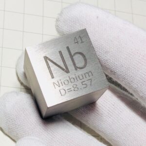 1-inch Niobium Cube, 99.95% High-purity Metal Nb Block