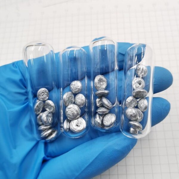 5g Glass Sealed Zinc Particles, 99.995% High-purity Metal Zn - Image 5