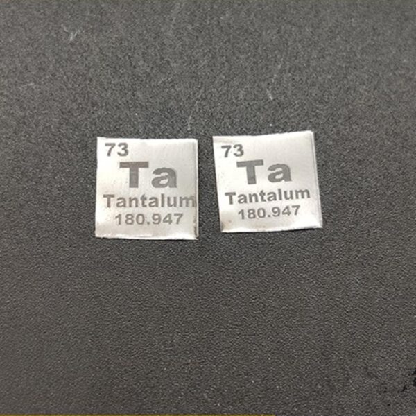 10mm Pure Tantalum Square Piece, Carving Cycle Phenotype 99.9% High-purity Tantalum Metal