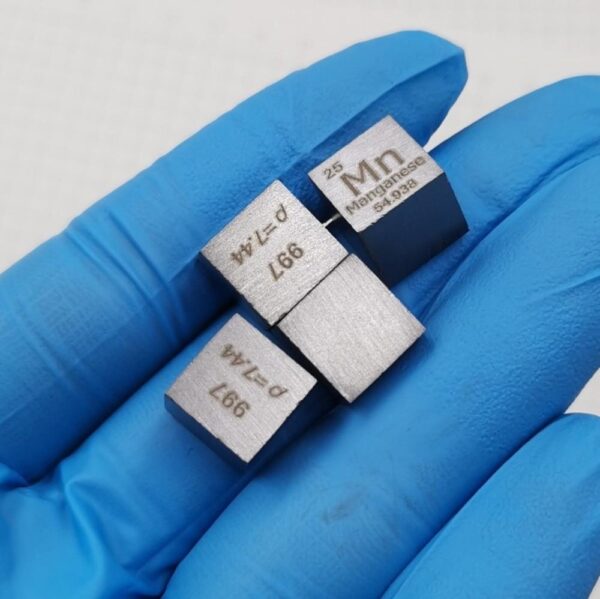 1cm Metal Manganese Cube, 99.9% High-purity Element Mn Block - Image 8