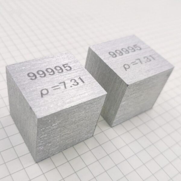 1-inch Indium Cube, 99.995% High-purity Metal In Block - Image 2