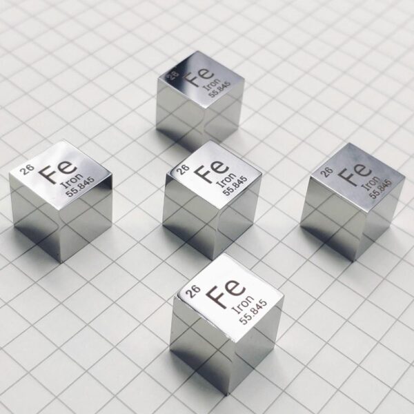 10mm Metal Iron Cube, Mirror Polished 99.99% High-purity Element Fe Block - Image 4