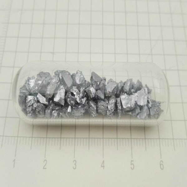 10g Glass Sealed Metal Chromium Particles with Cr 99%