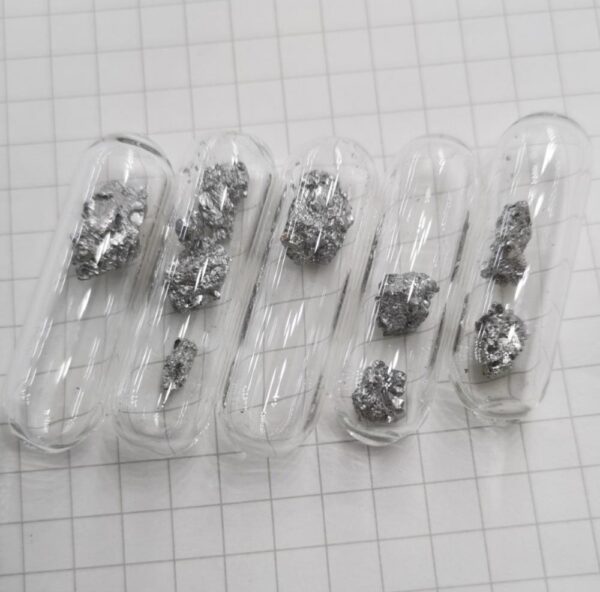 Glass Sealed Manganese Block 1g, Filled with Argon Gas Protection, 99.7% High-purity Rare Element Bright Mn Block - Image 5
