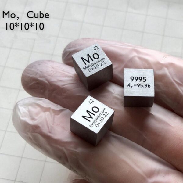 10mm Molybdenum Cube, 99.95% High-purity Metal Mo Block - Image 5