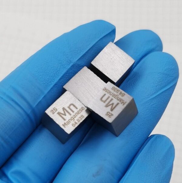 1cm Metal Manganese Cube, 99.9% High-purity Element Mn Block - Image 3