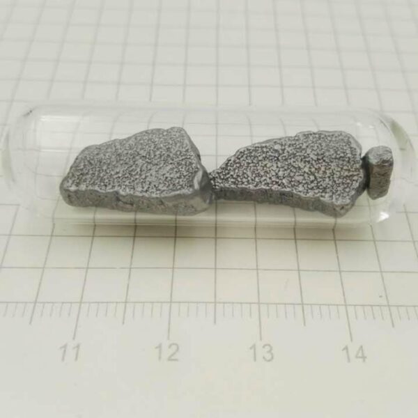 10g Glass Sealed Electrolytic Iron Block, 99.99% High-purity Metal Fe - Image 2