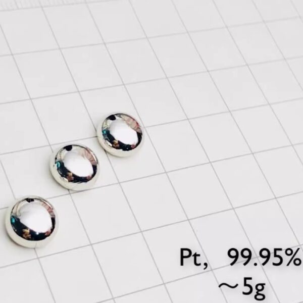 5g Platinum Gold Beads, 99.95% High-purity Metal Pt - Image 3