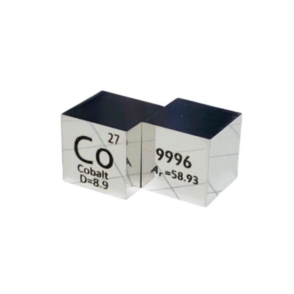 10mm Metal Cobalt Cube, Mirror Polished 99.96% High-purity Element Co Block - Image 2