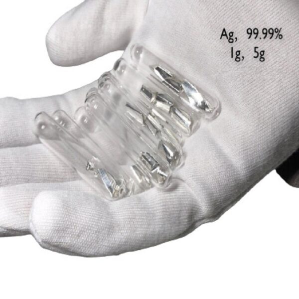 Glass Sealed Bright Silver Cut Block High-purity Ag 99.99% - Image 4