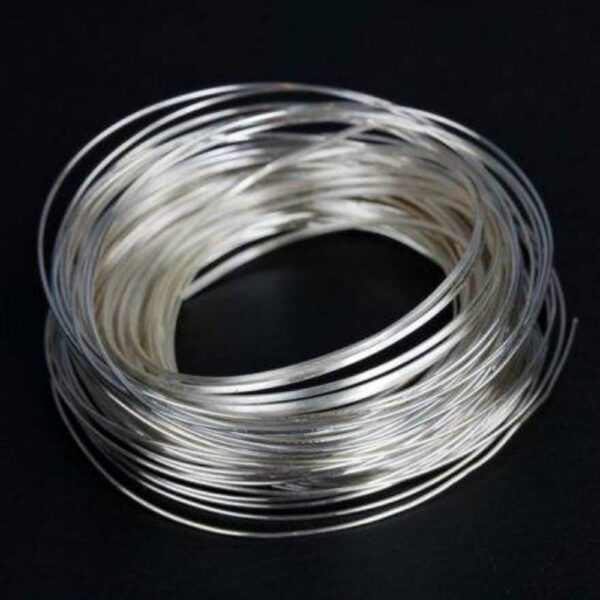 Pure Silver Wire, Diameter 0.5mm, Length 1m, 99.99% High-purity Metal Ag - Image 2