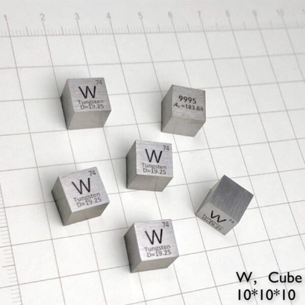 10mm Tungsten Cube, 99.95% High-purity Metal W Block - Image 3
