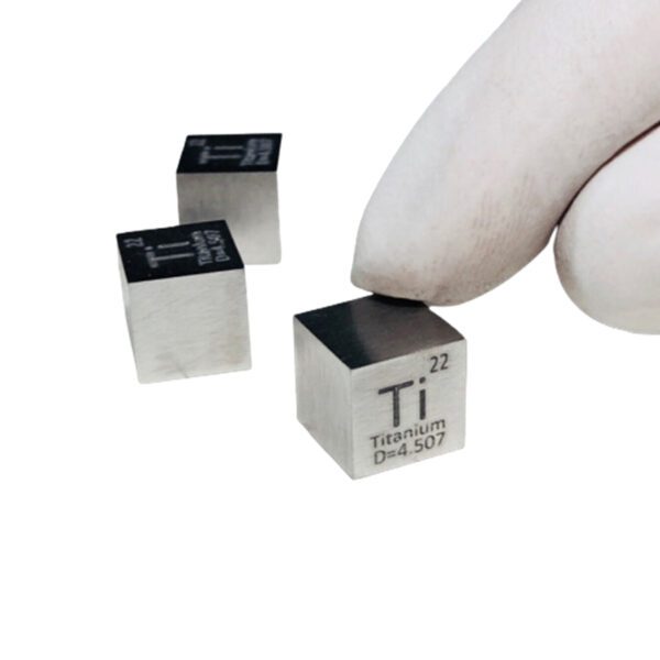 1cm Metal Titanium Cubic Element Periodic Phenotype High-purity Ti  99.5% - Image 3