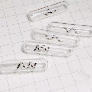 0.1g Glass Sealed Pure Platinum Wire, 99.95% High-purity Precious Metal Pt