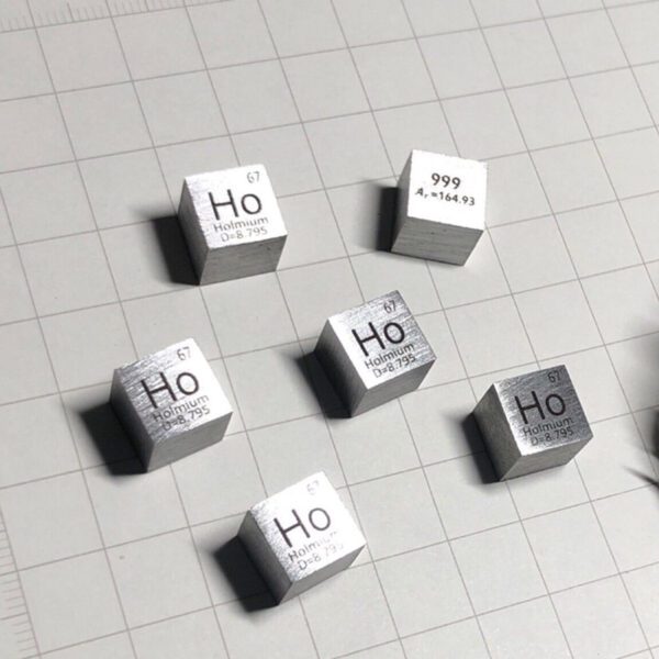 10mm Element Cube of Holmium Ho