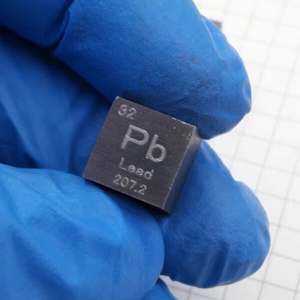 10mm Metal Lead Cubic Element Periodic Phenotype Carving Pb 99.99%