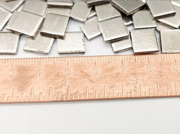 Electrolytic Cobalt Square Sheet 10mm, 99.95% High-purity Metal Co 10g