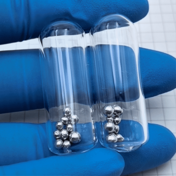 1g Glass Sealed Indium Bead Metal Sample for Element Collection, Hobby Exhibition - Image 5