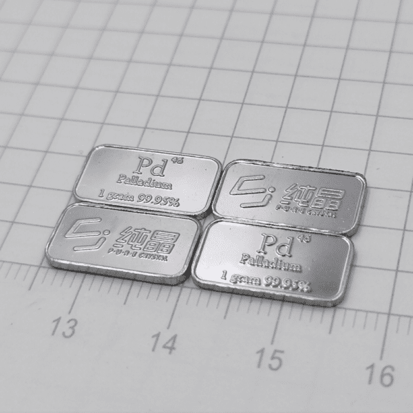 1g Pure Palladium Gold Bar, 99.95% High-purity Metal Pd - Image 7