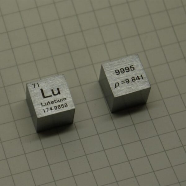 1cm Lutetium Cubic, 99.95% High-purity Metal Lu Block - Image 3