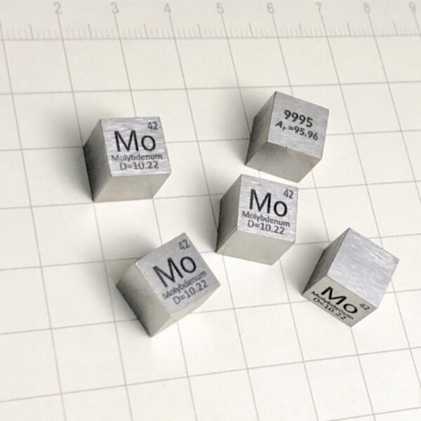10mm Molybdenum Cube, 99.95% High-purity Metal Mo Block - Image 2