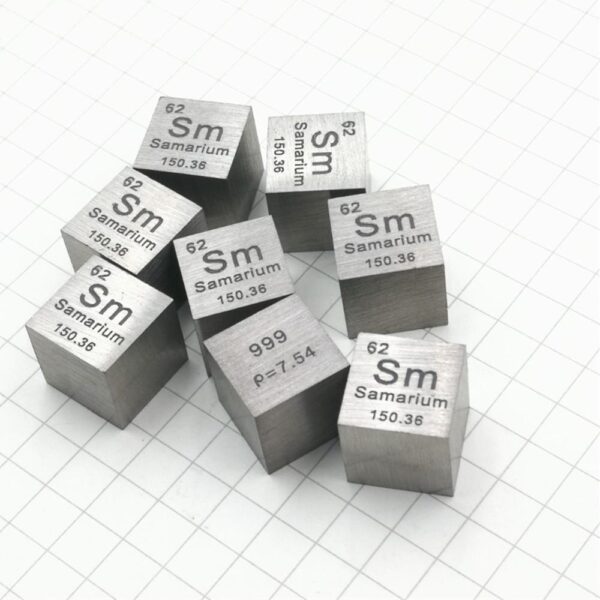 1cm Samarium Cube, 99.9% High-purity Metal Sm Block - Image 5
