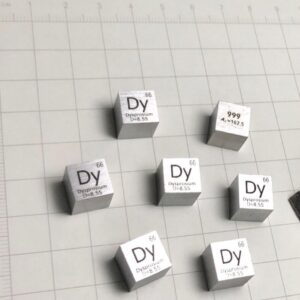10mm Dysprosium Cubic, 99.9% High-purity Metal Dy Block