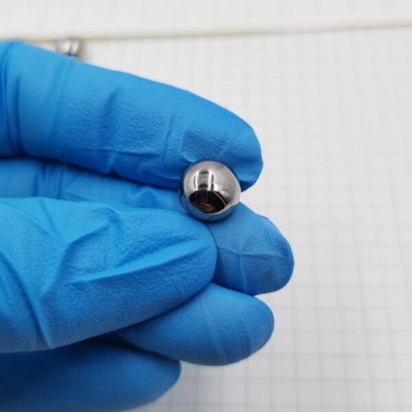 5g Tungsten Beads, 99.95% High-purity Metal W Melt Beans