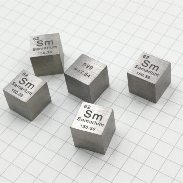 1cm Samarium Cube, 99.9% High-purity Metal Sm Block - Image 4